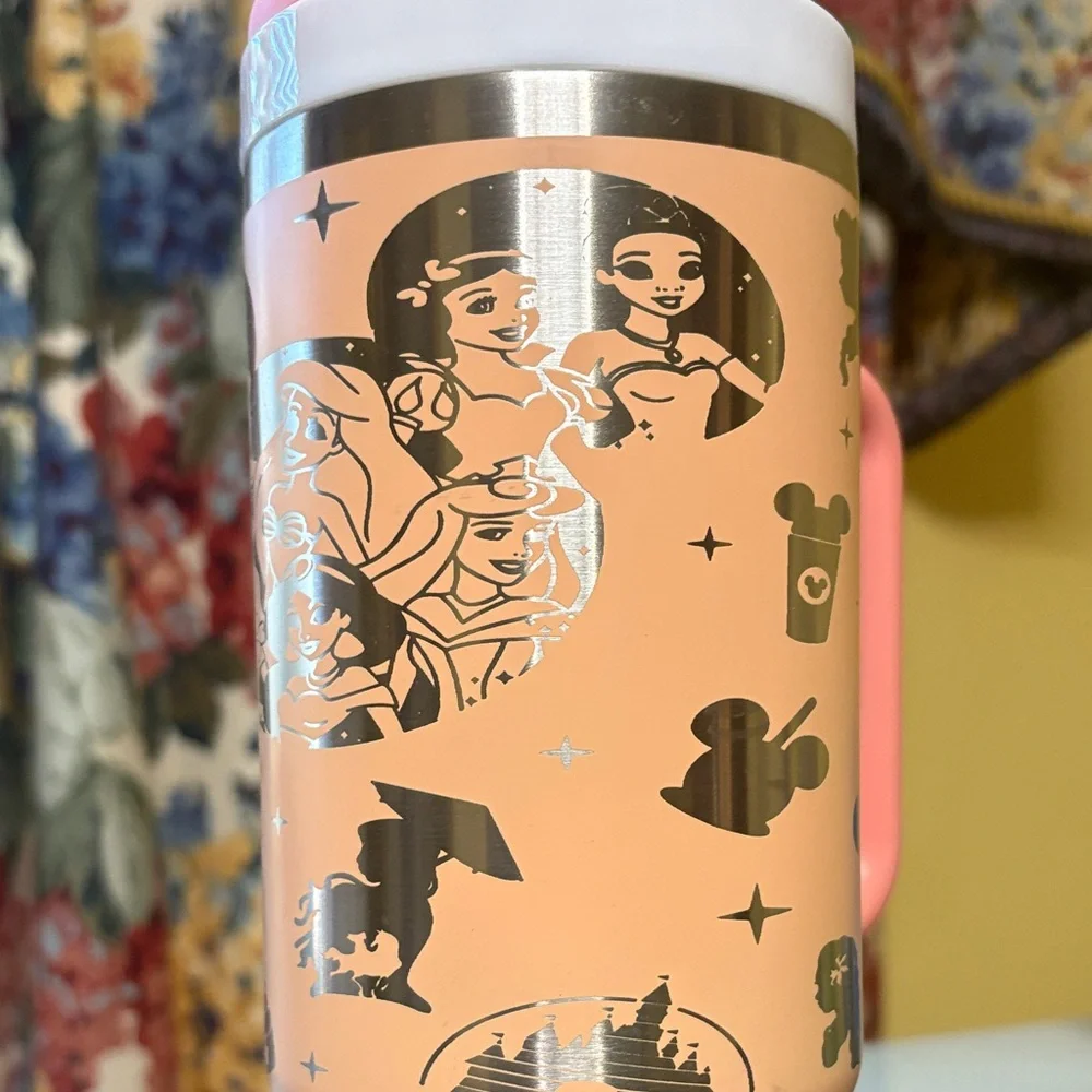 40oz Disney Princess Tumbler with Straw
